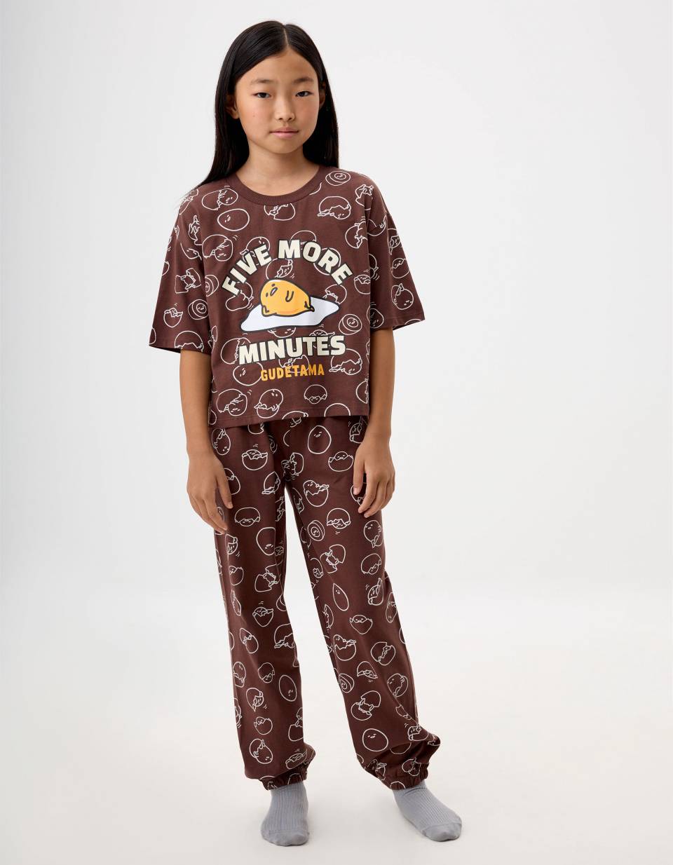 Пижама с принтом Gudetama для девочек Sela