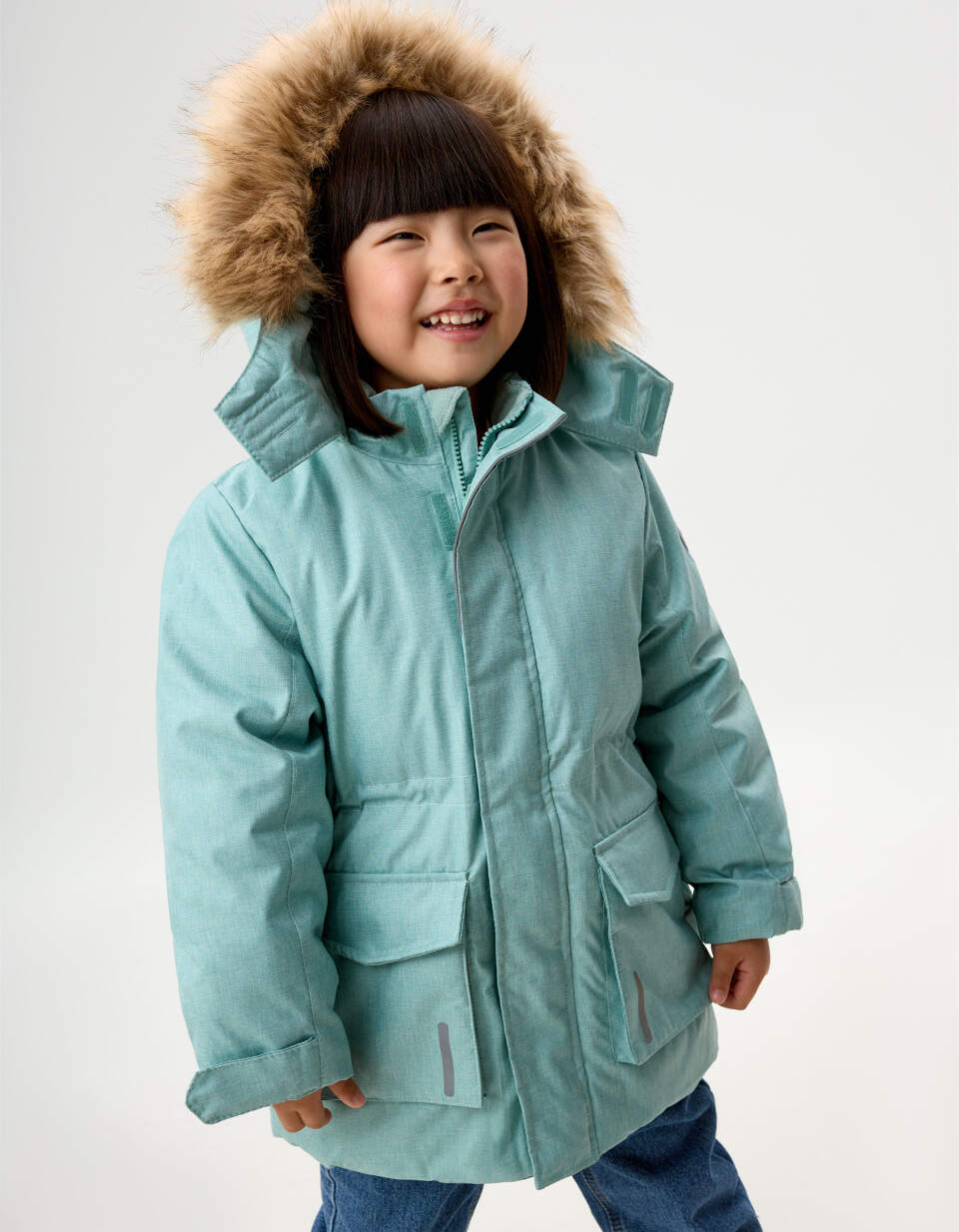 Зимняя парка для девочек Sela