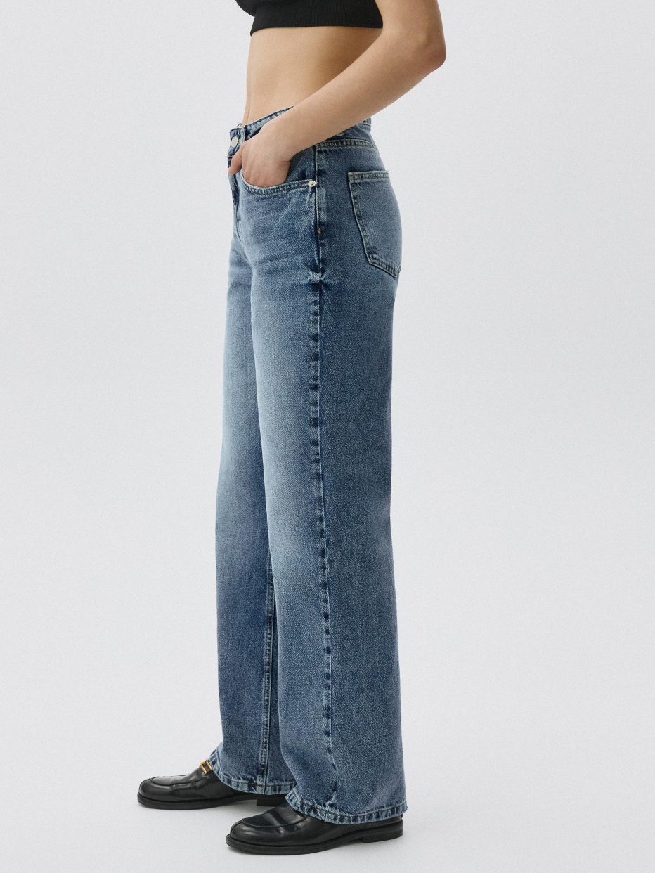 Джинсы 411 WIDE LEG из органического хлопка, фото - 5