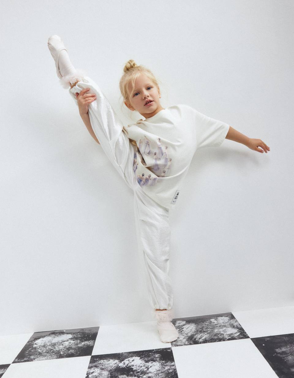 Брюки-парашюты для девочек