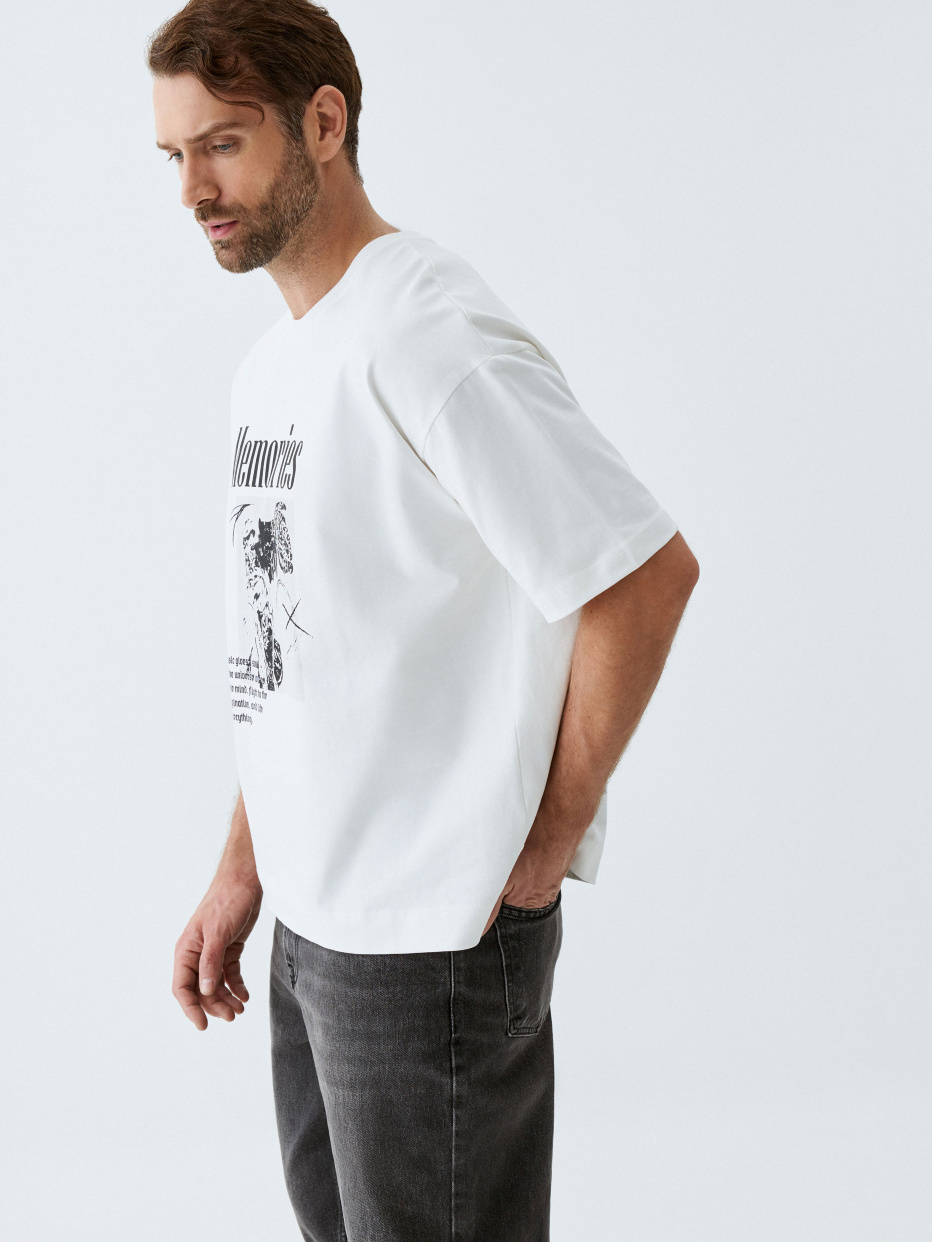 Футболка OVERSIZE FIT с принтом, фото - 3
