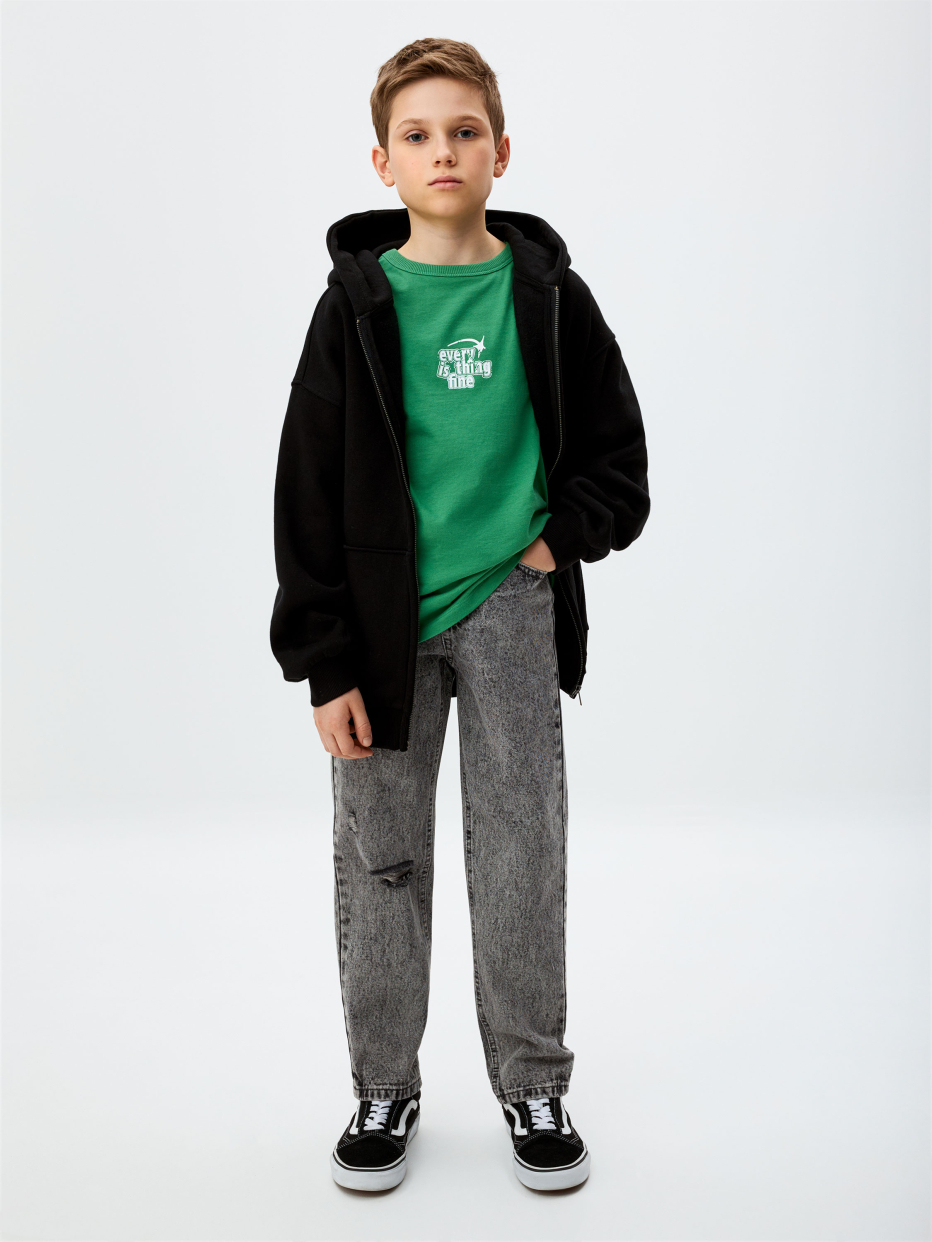 Джинсы Relaxed fit для мальчиков, фото - 1