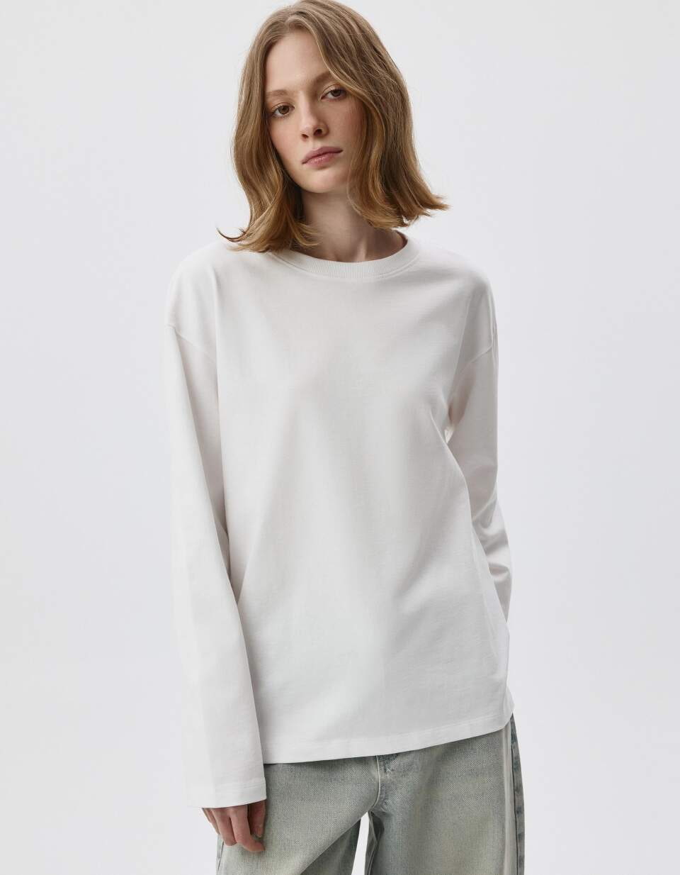 Лонгслив ANNA OVERSIZE FIT