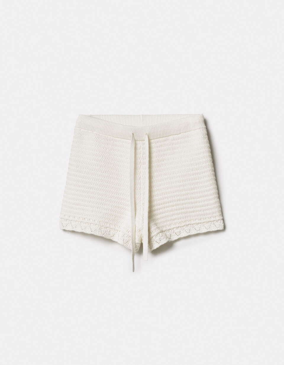 Вязаные шорты для девочек