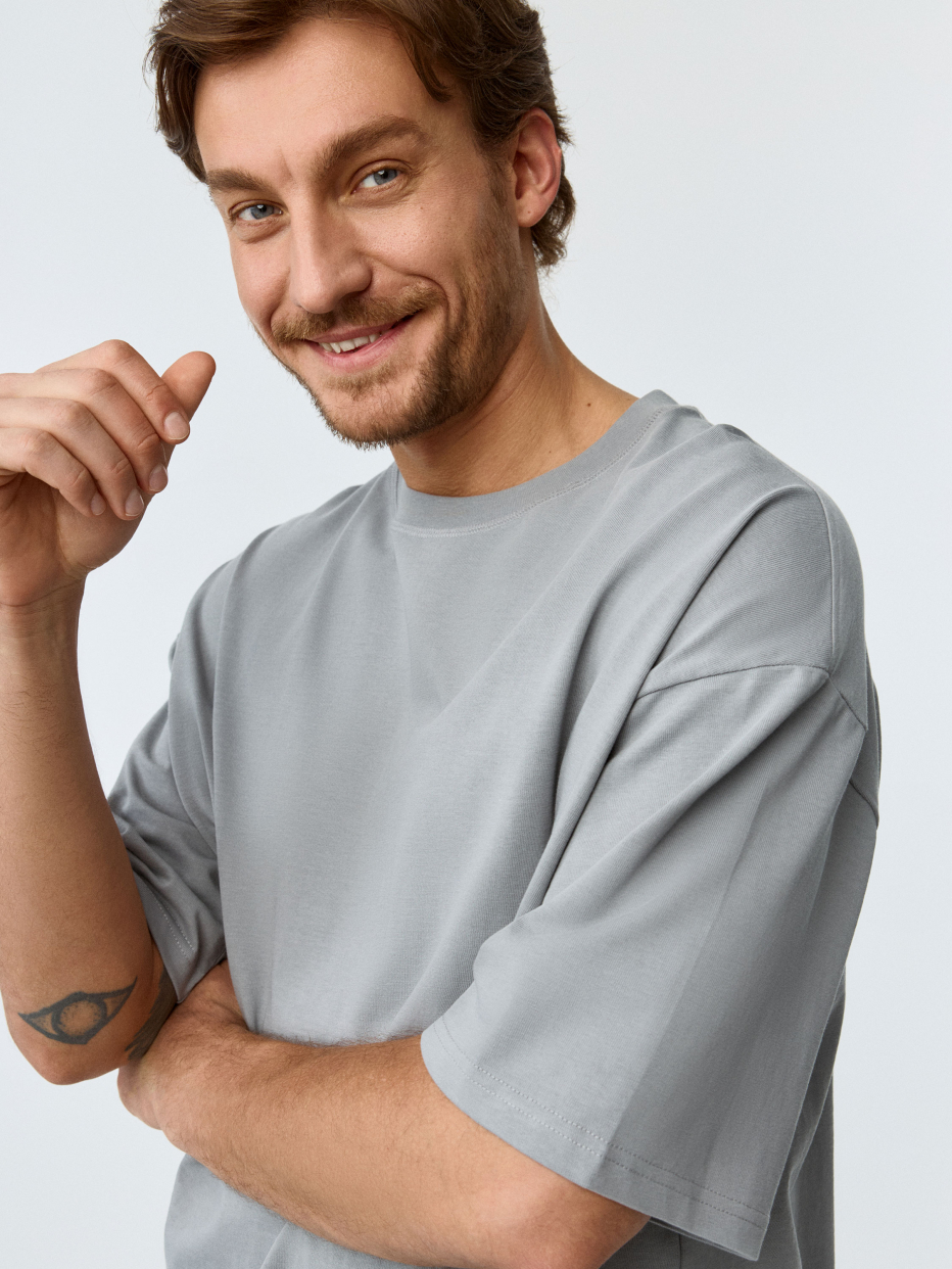Футболка MAX OVERSIZE FIT базовая, фото - 2