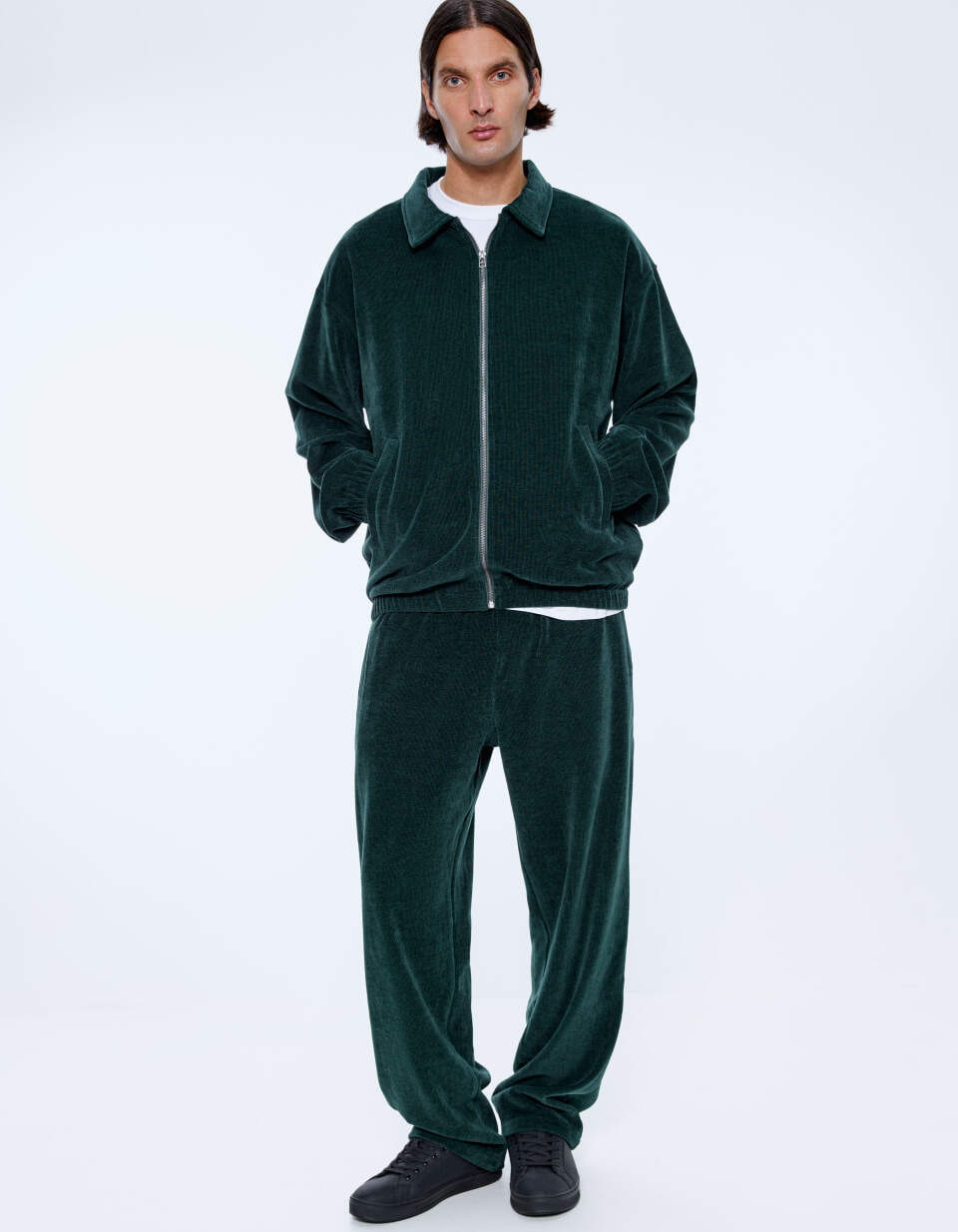 Брюки прямого кроя