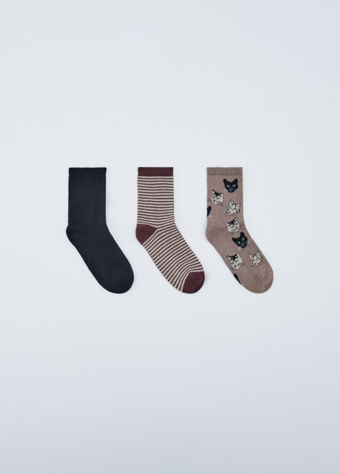 Набор из 3 пар носков для мальчиков