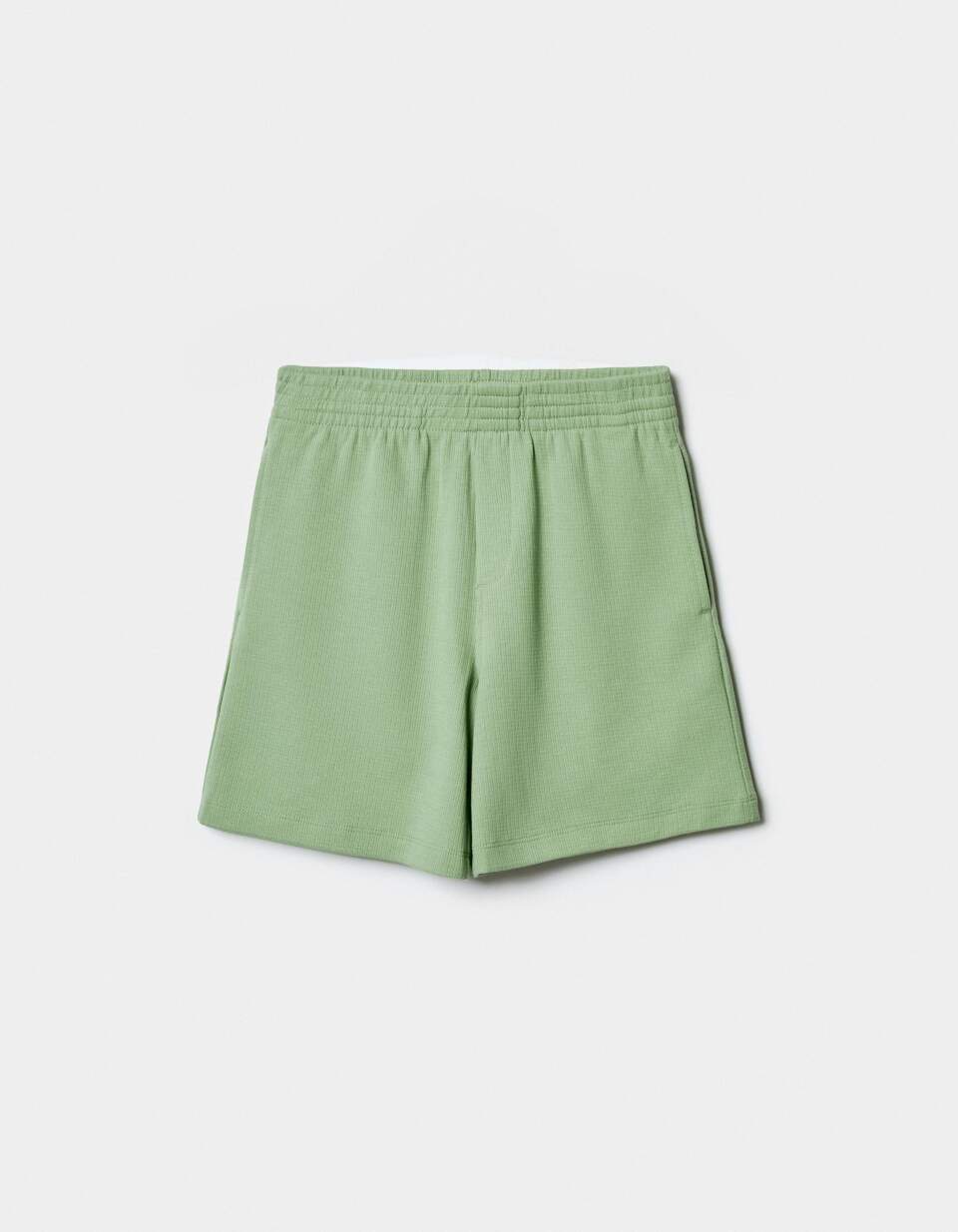 Шорты из фактурного трикотажа для мальчиков