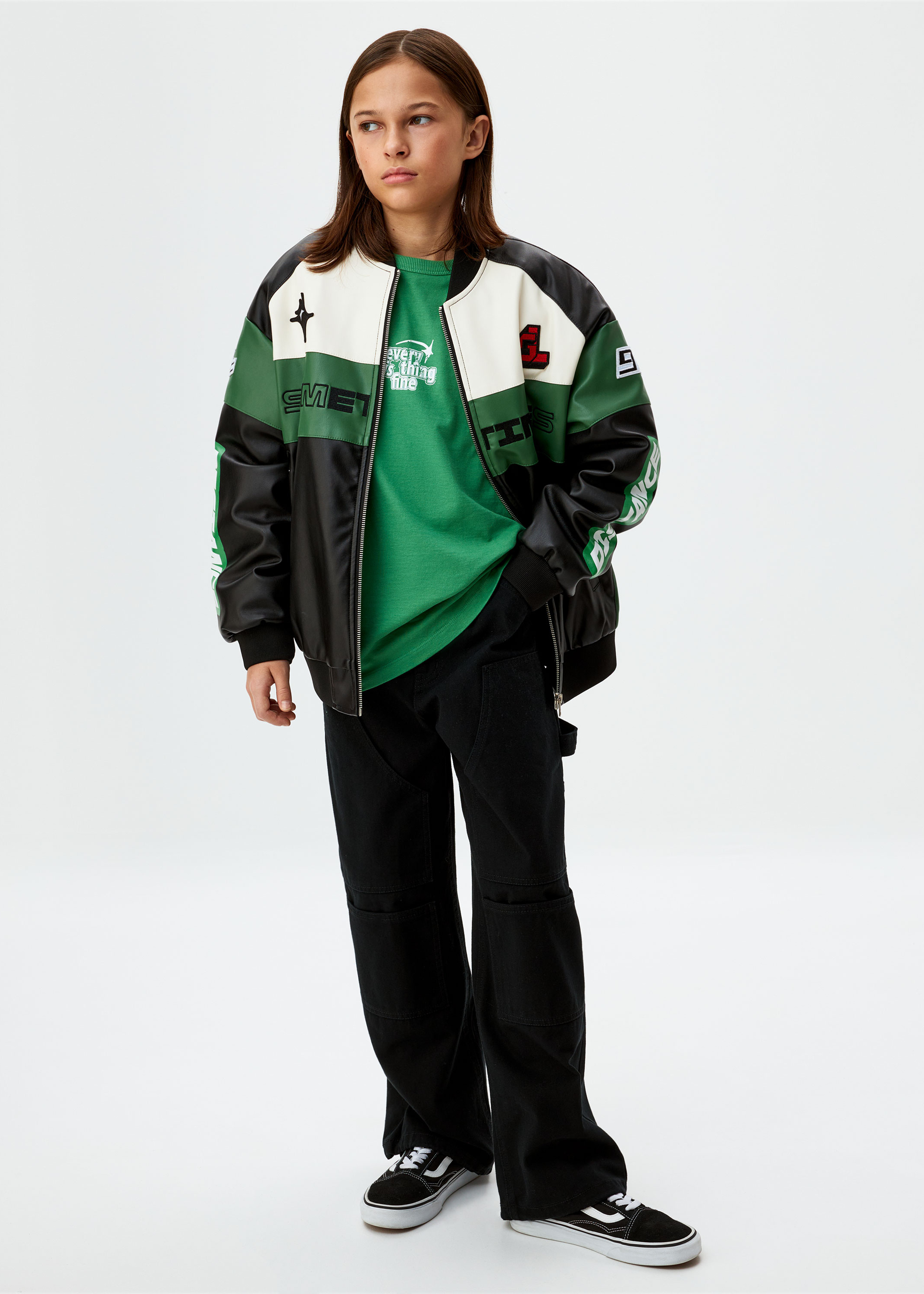 SELA Джинсы Baggy fit с карманами для мальчиков