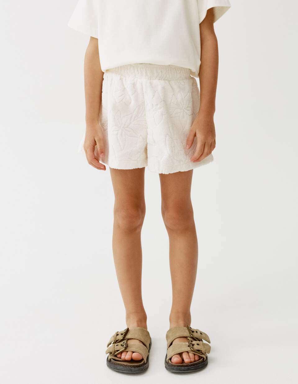 Махровые шорты для девочек