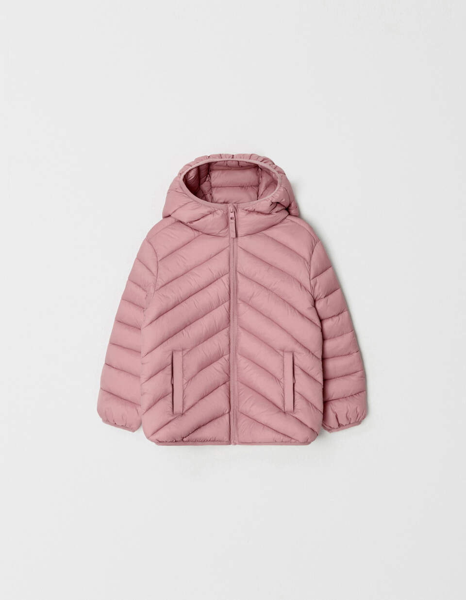 Базовая ультралегкая стеганая куртка для девочек