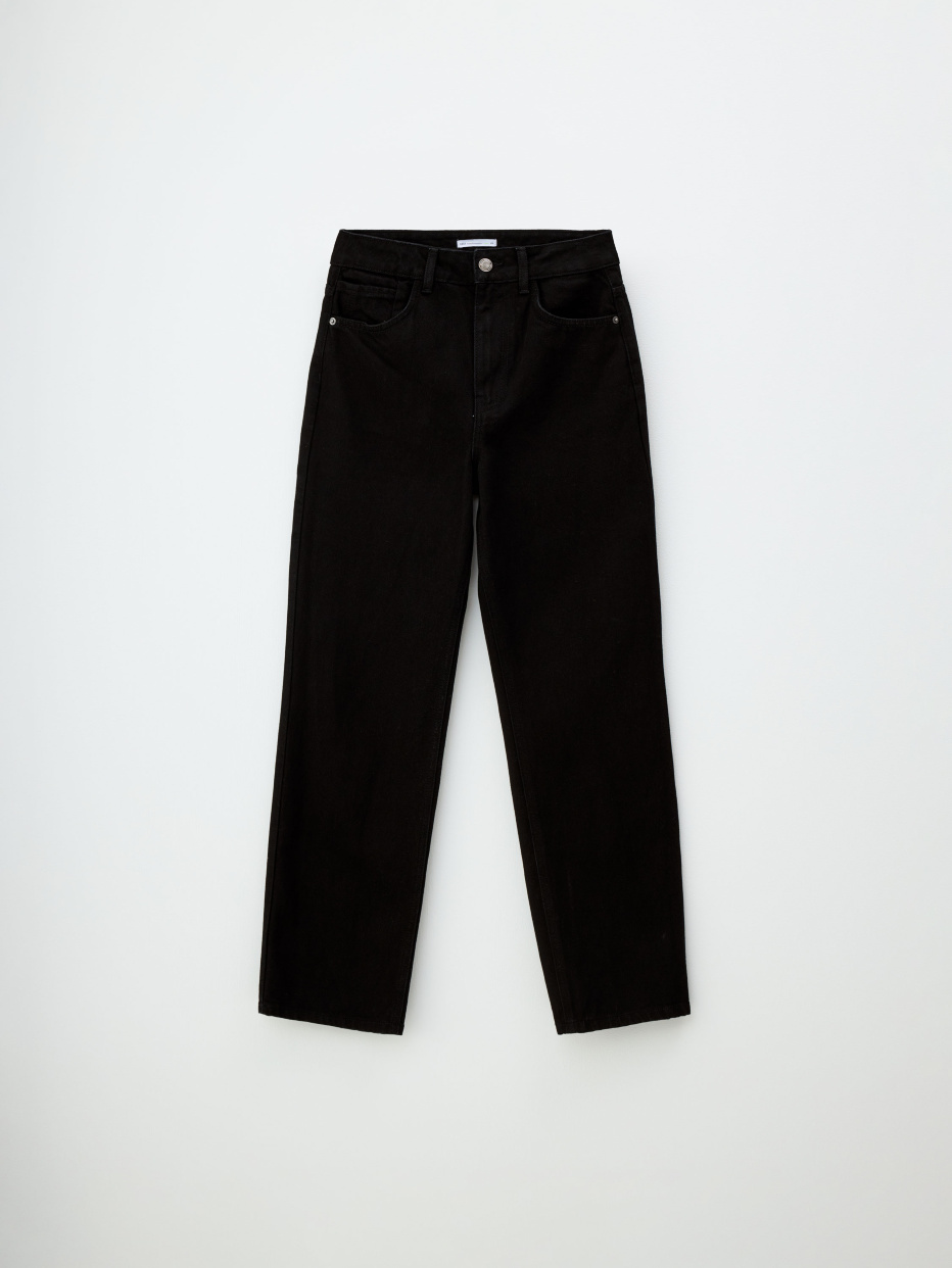 Zara trafaluc denim wear mom jeans top
