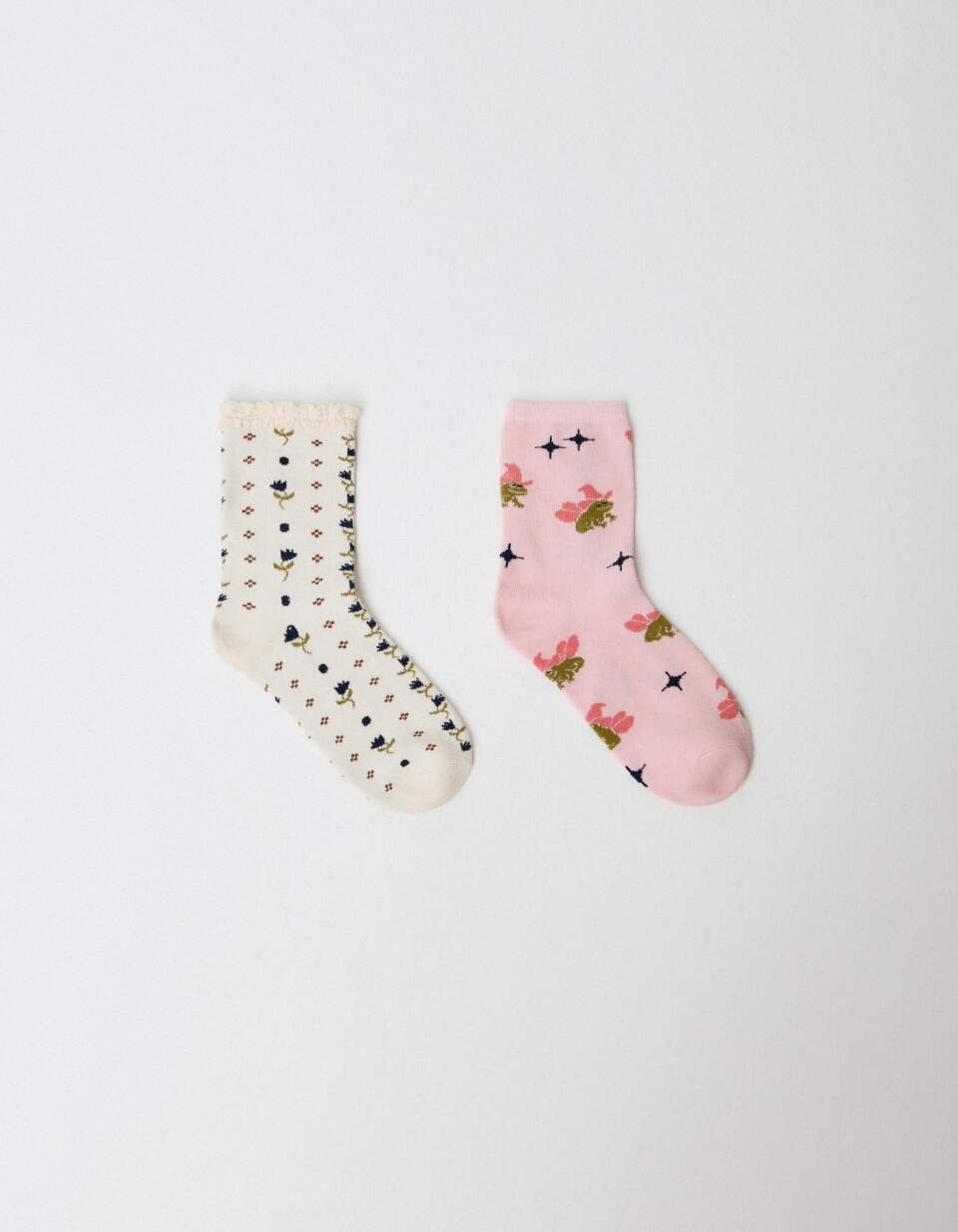 Набор из 2 пар носков для девочек