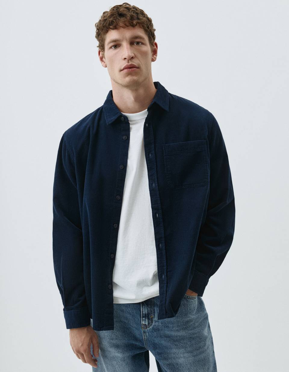 Вельветовая рубашка REGULAR FIT