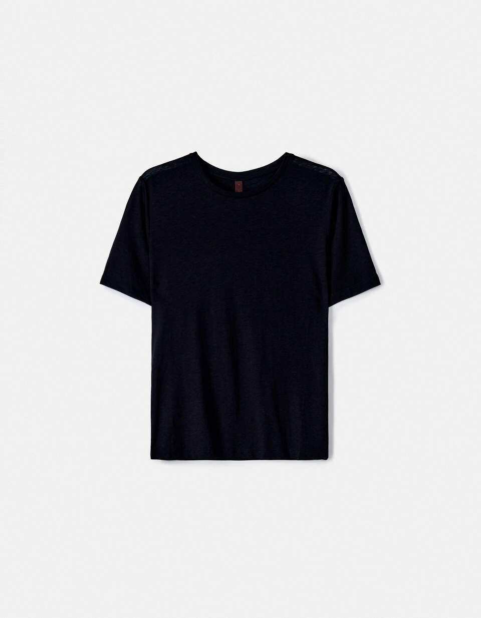 Футболка из смесового лиоцелла и хлопка