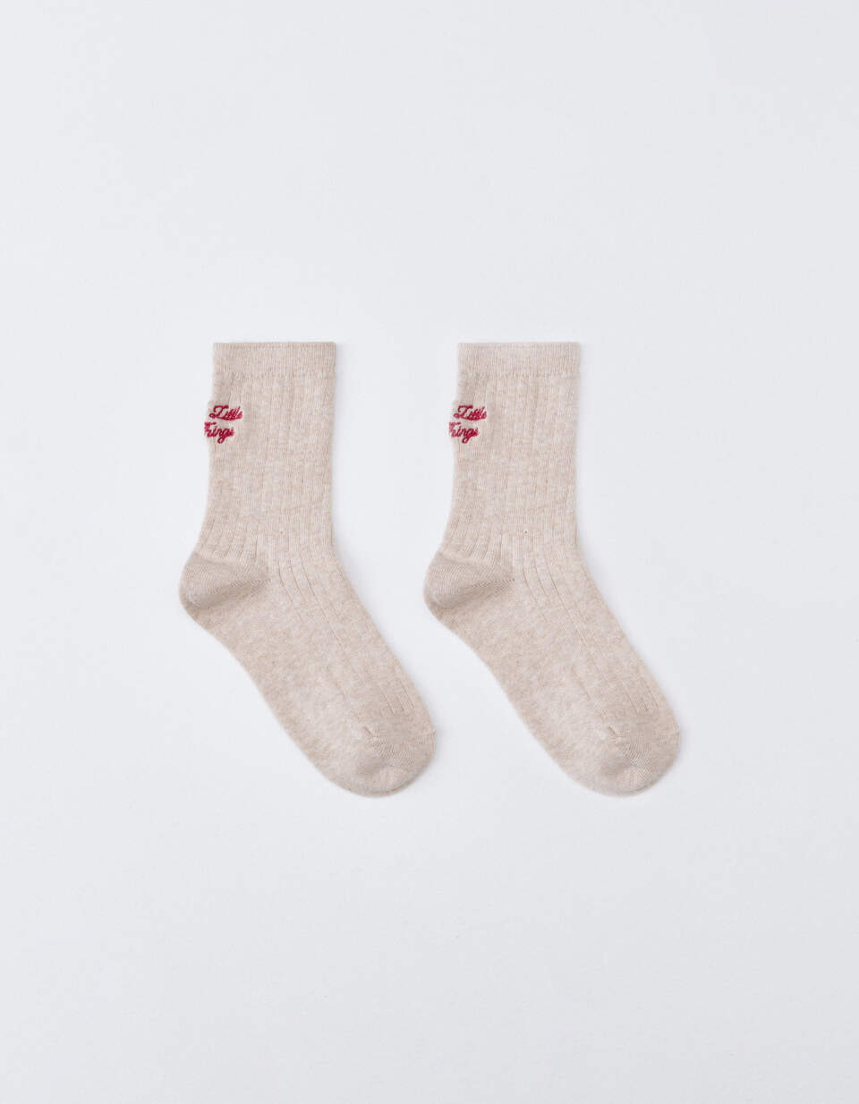 Носки с вышивкой для девочек