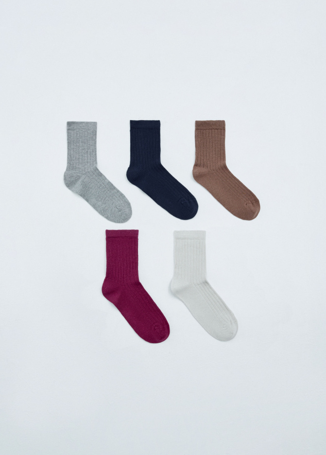 Набор из 5 пар носков для мальчиков