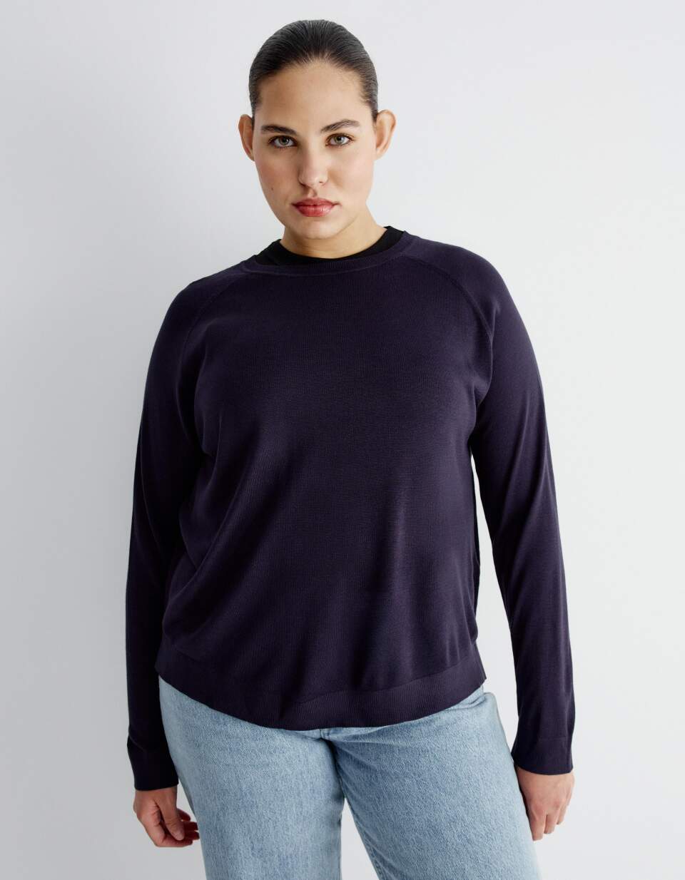 Вязаный джемпер из смесовой вискозы