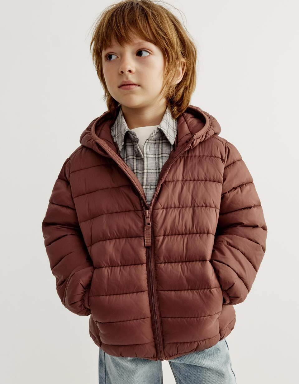 Базовая ультралегкая стеганая куртка для мальчиков