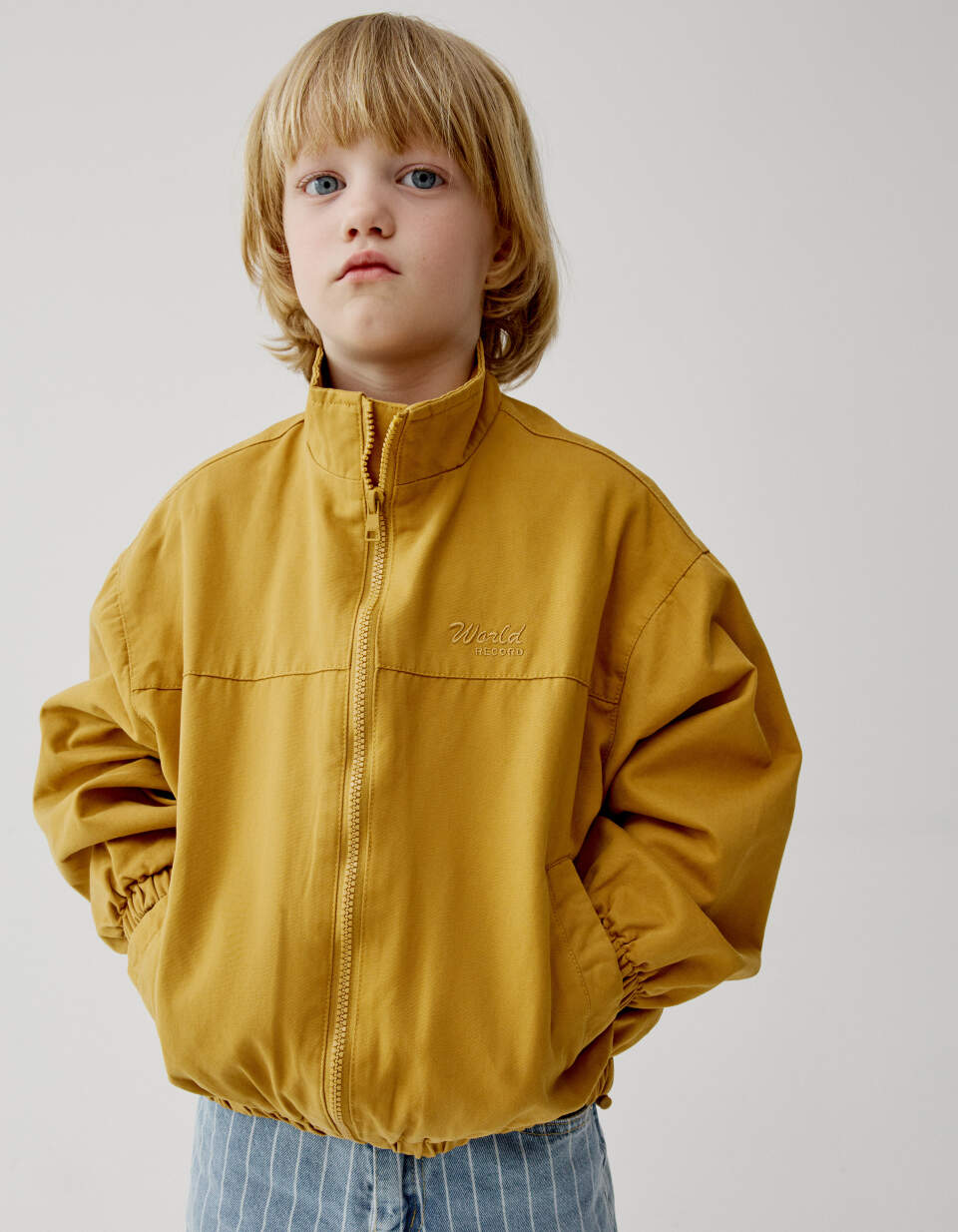 Ветровка из хлопкового твила для мальчиков