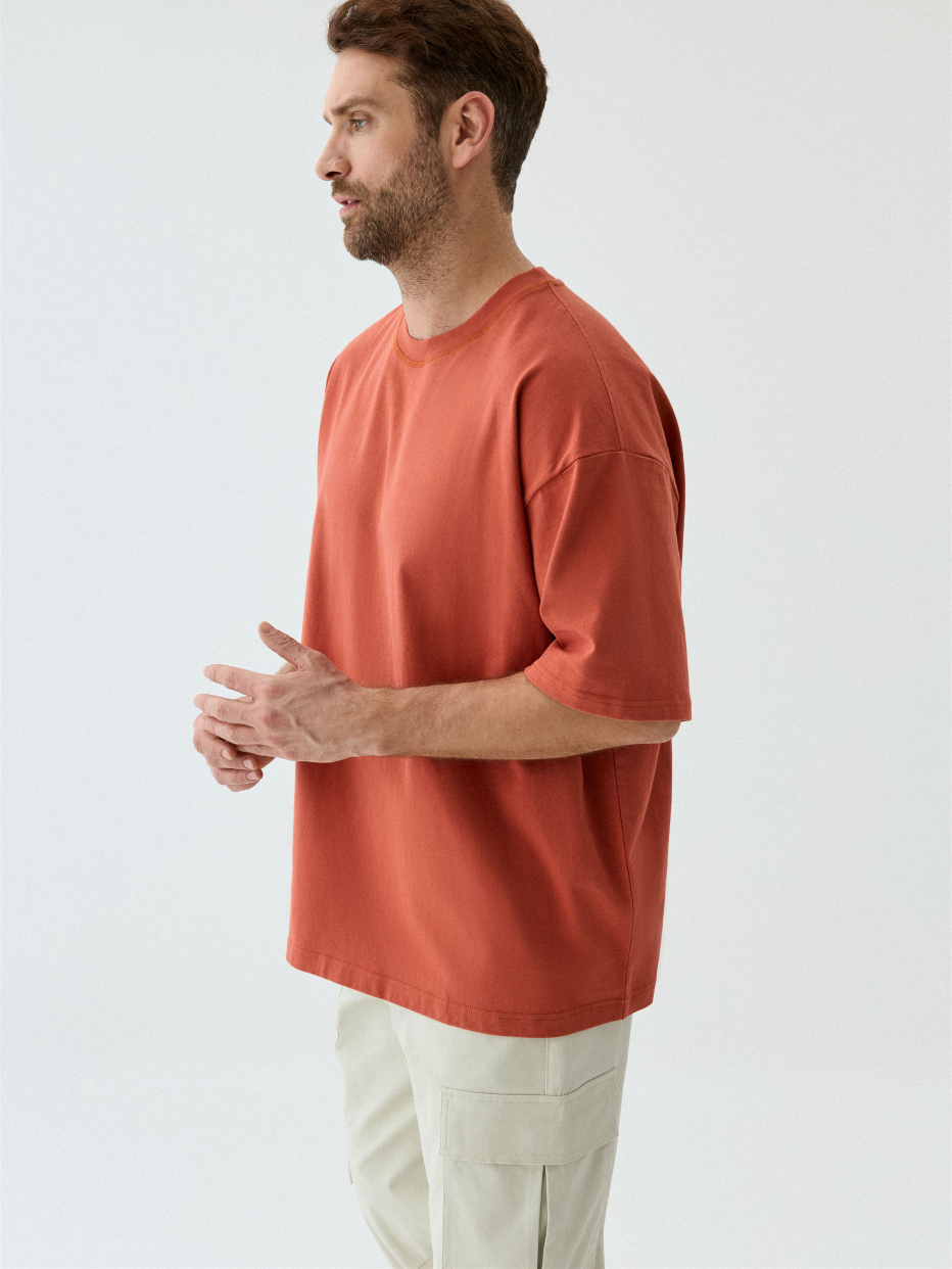 Футболка MAX OVERSIZE FIT базовая, фото - 4