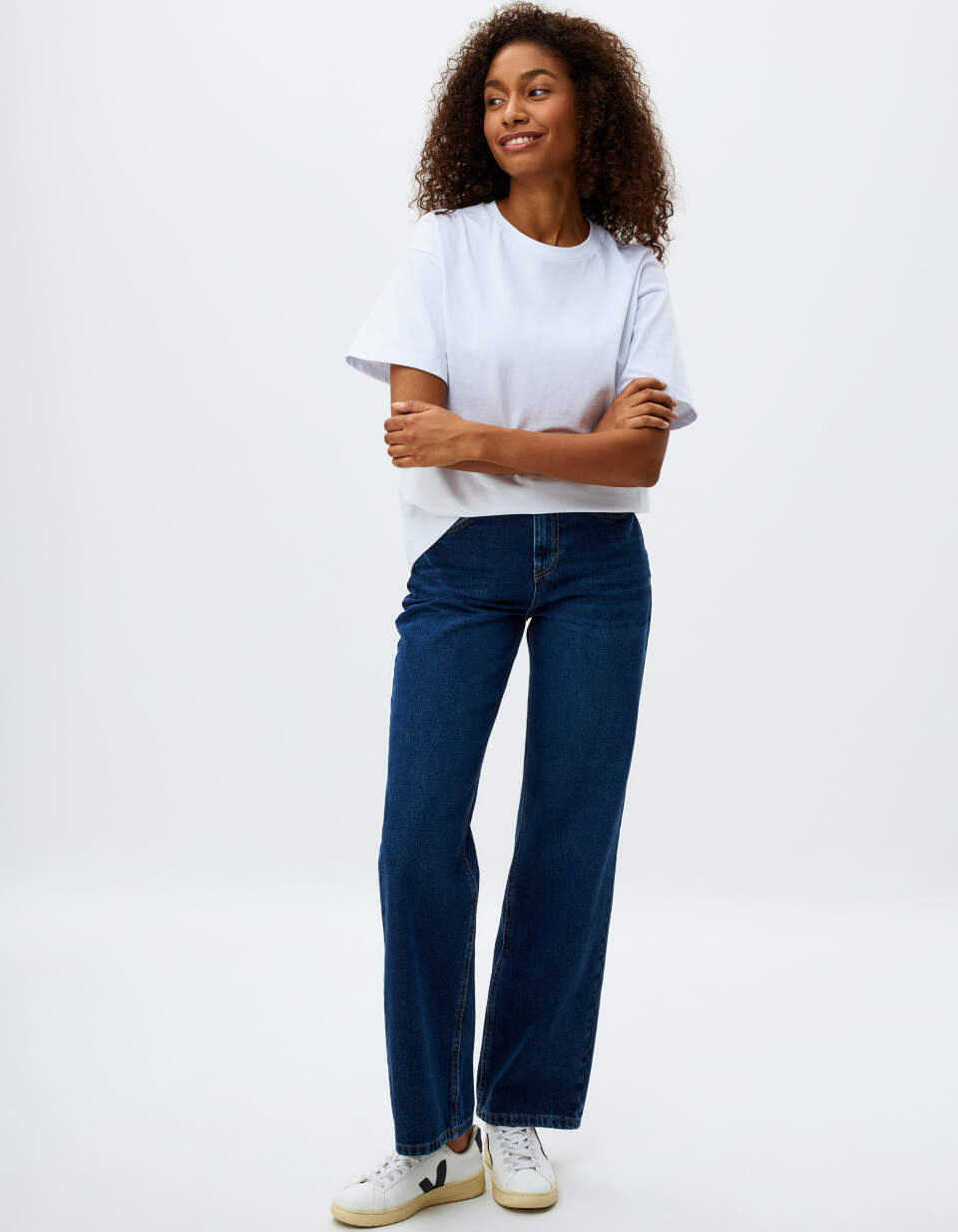 Джинсы 411 WIDE LEG
