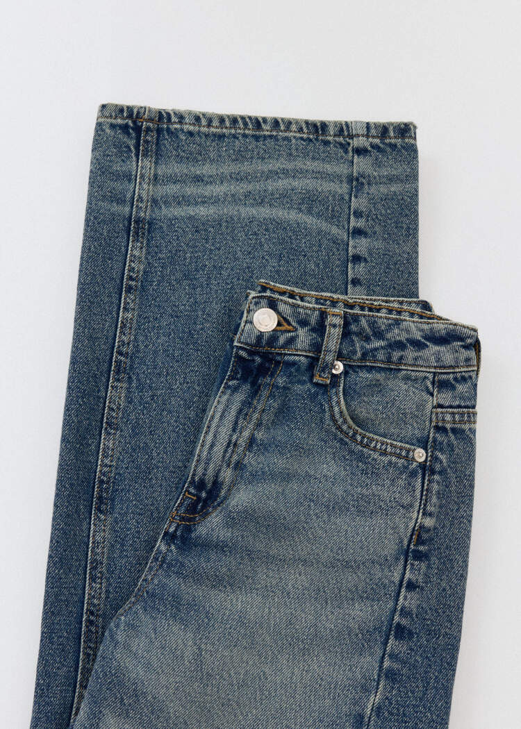 Джинсы Wide leg для девочек 