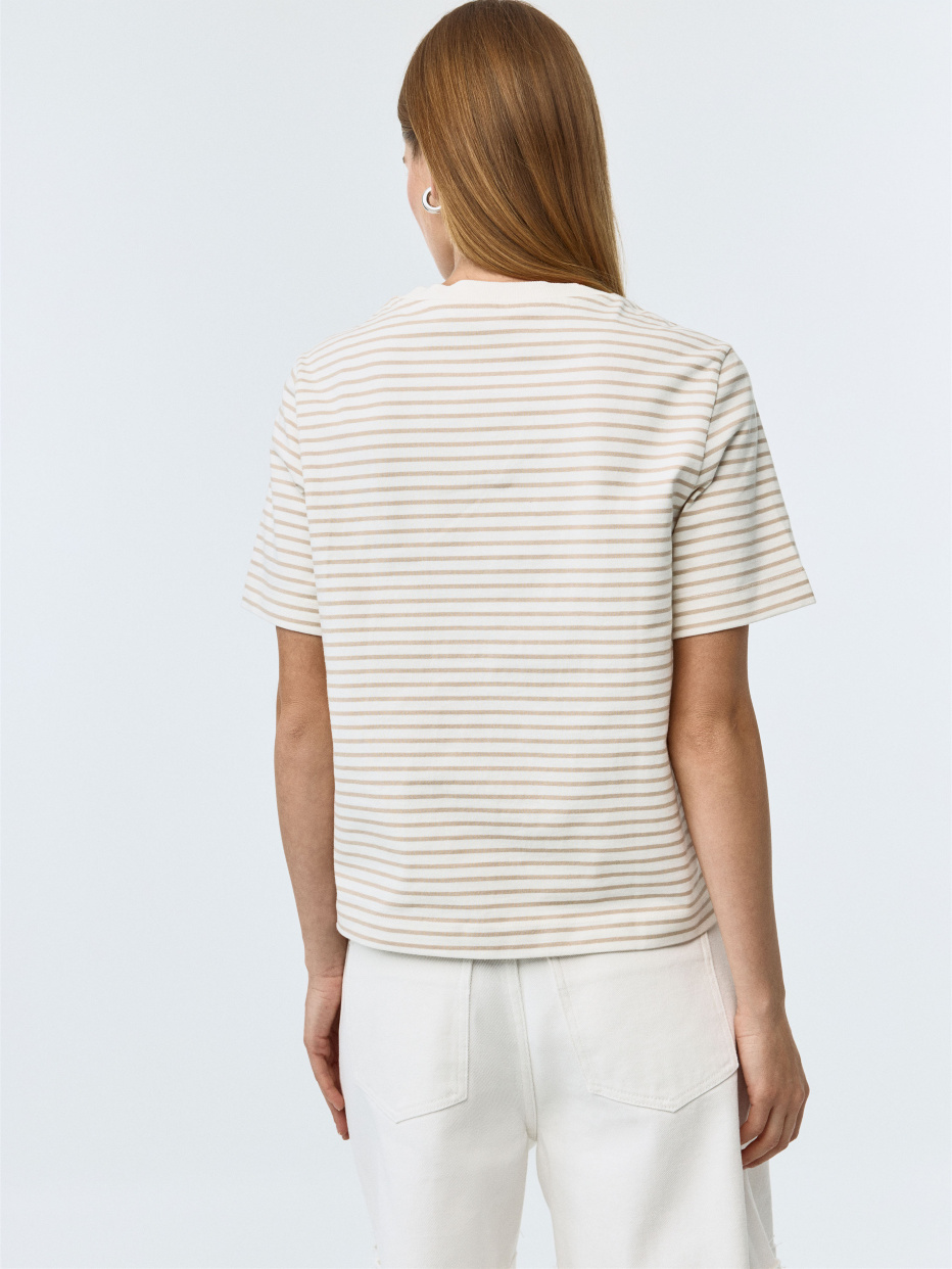 Футболка JADE OVERSIZE FIT в полоску, фото - 3