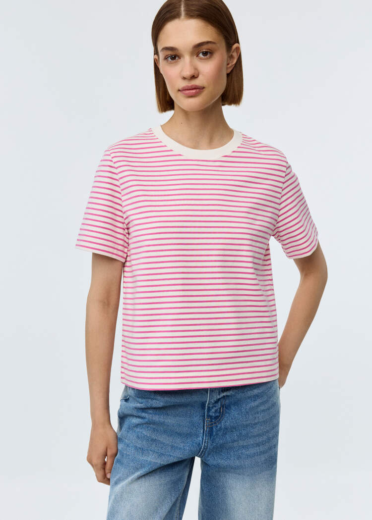 Футболка JADE OVERSIZE FIT в полоску 