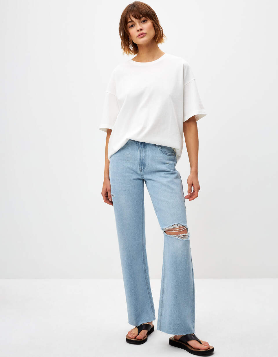 Джинсы 411 WIDE LEG