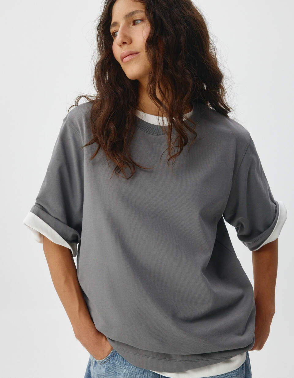 Базовая футболка ALBA oversize fit