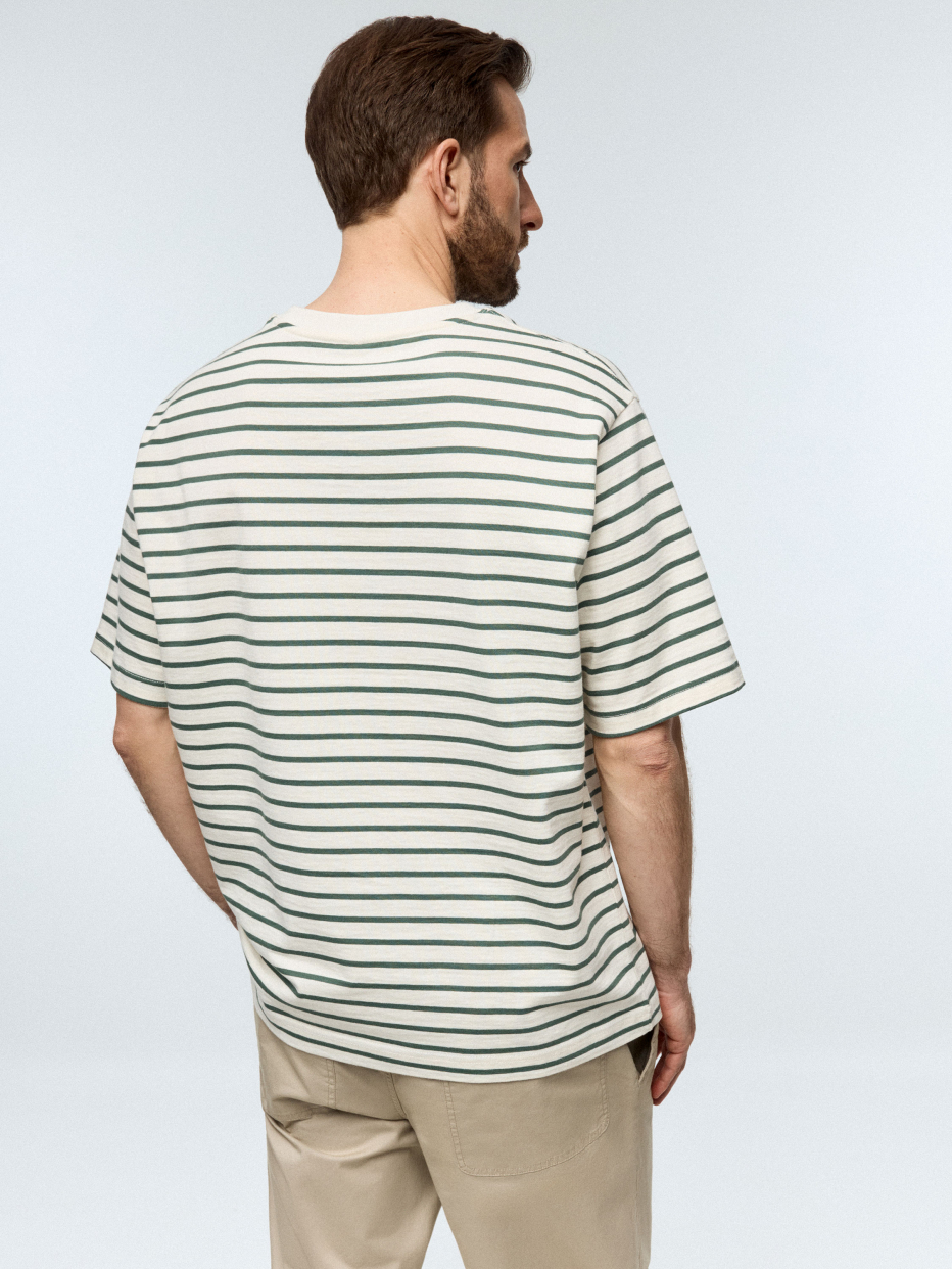 Футболка OVERSIZE FIT в полоску, фото - 4