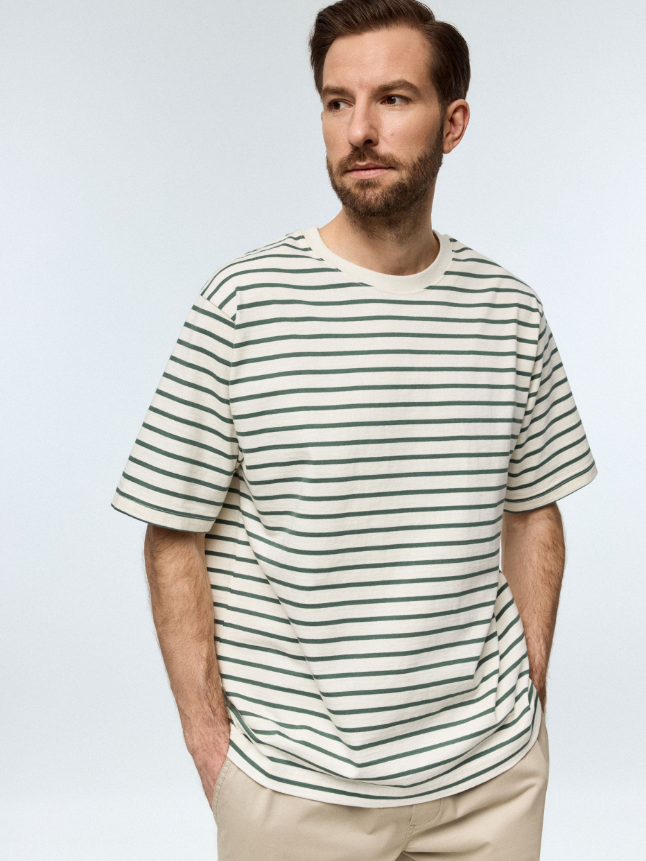 Футболка OVERSIZE FIT в полоску, фото - 5