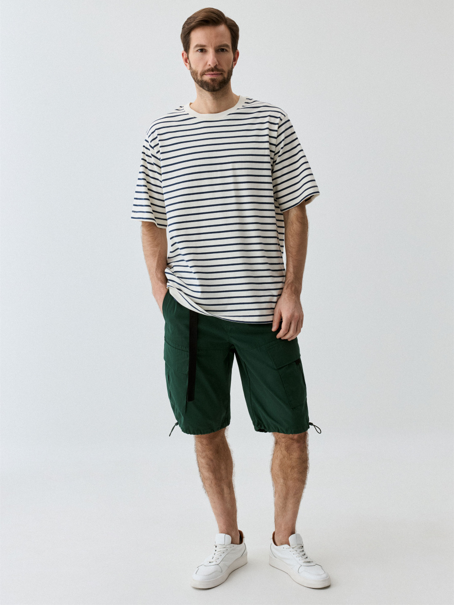 Футболка OVERSIZE FIT в полоску, фото - 2