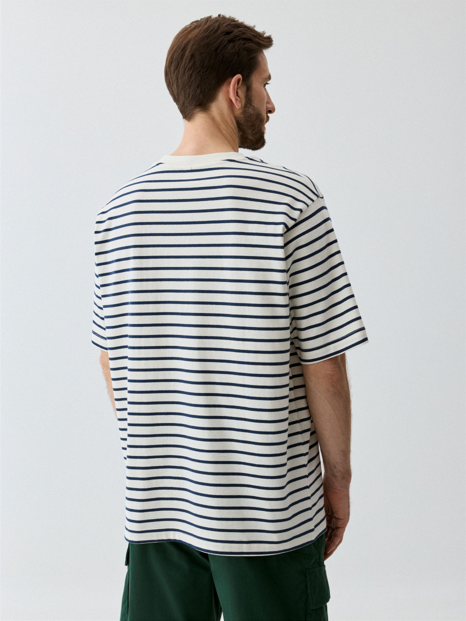 Футболка OVERSIZE FIT в полоску, фото - 3