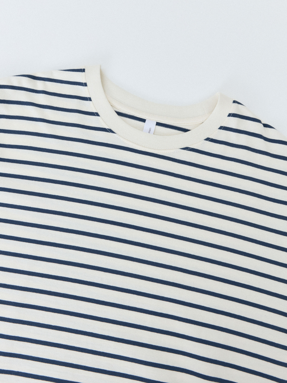 Футболка OVERSIZE FIT в полоску, фото - 7