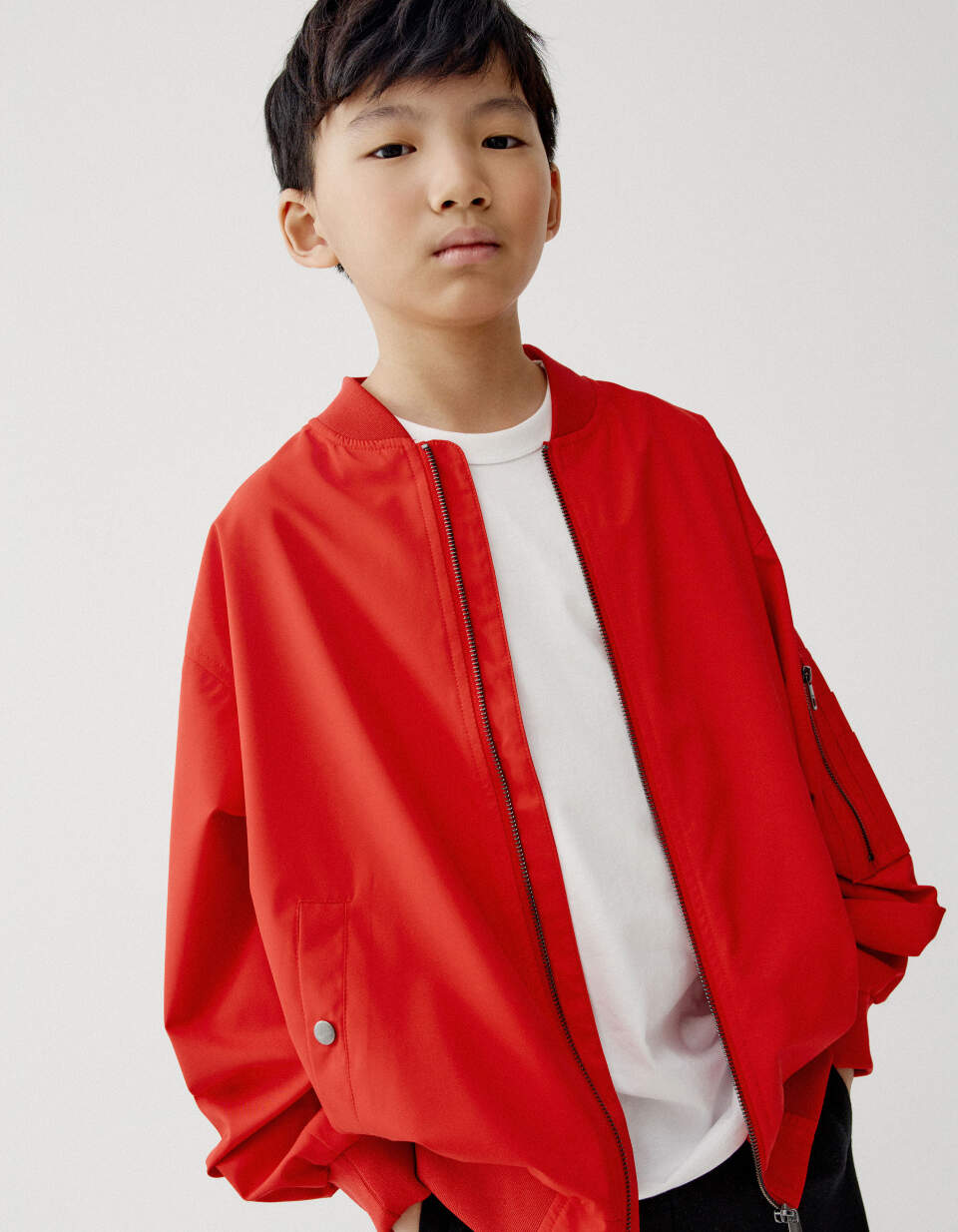 Бомбер оверсайз для мальчиков