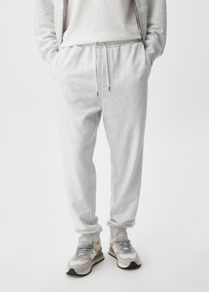 Базовые трикотажные джоггеры со средней посадкой