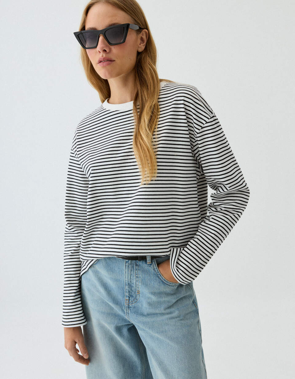Лонгслив ANNA OVERSIZE FIT