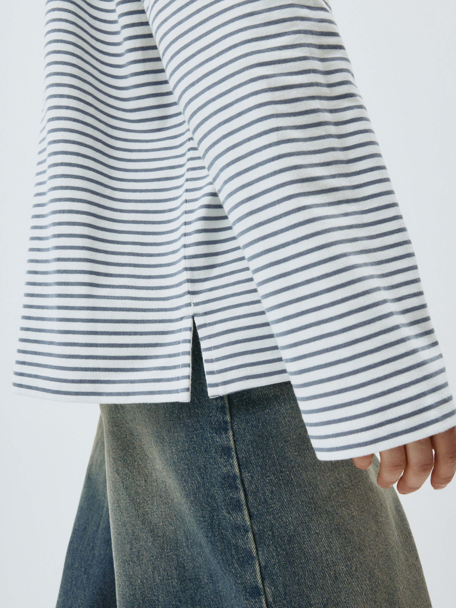 Лонгслив ANNA OVERSIZE FIT, фото - 2