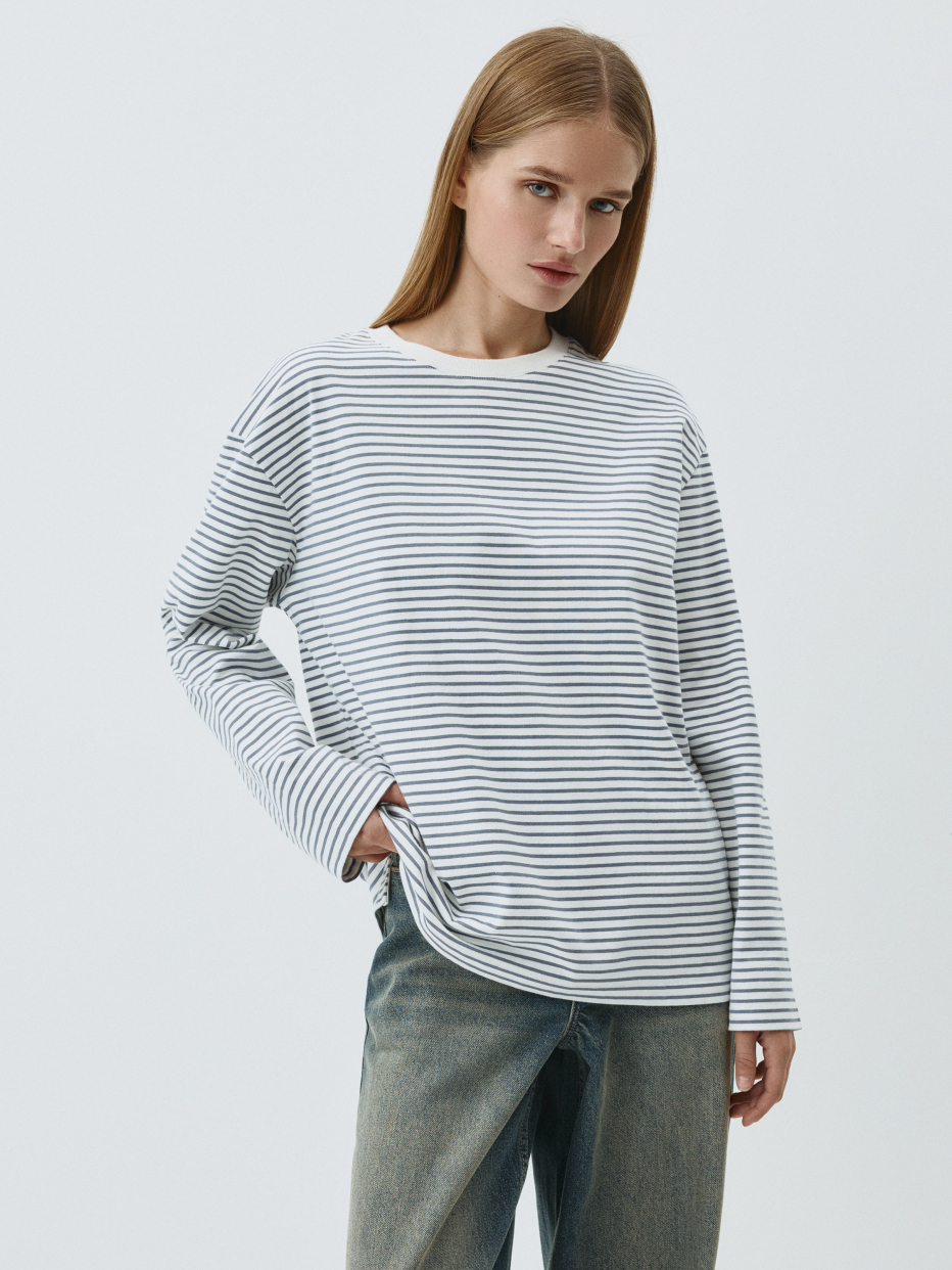 Лонгслив ANNA OVERSIZE FIT, фото - 4