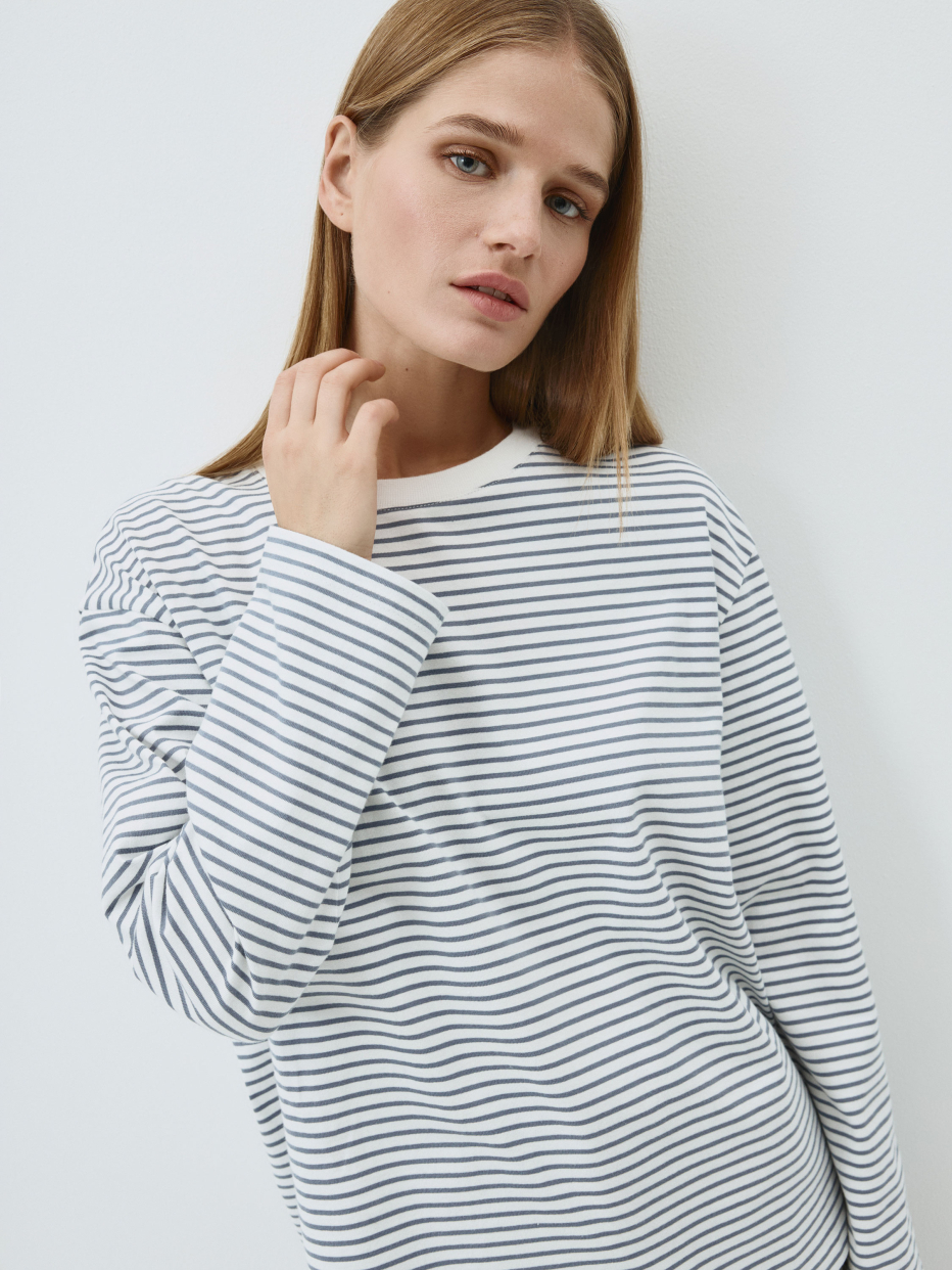 Лонгслив ANNA OVERSIZE FIT, фото - 1