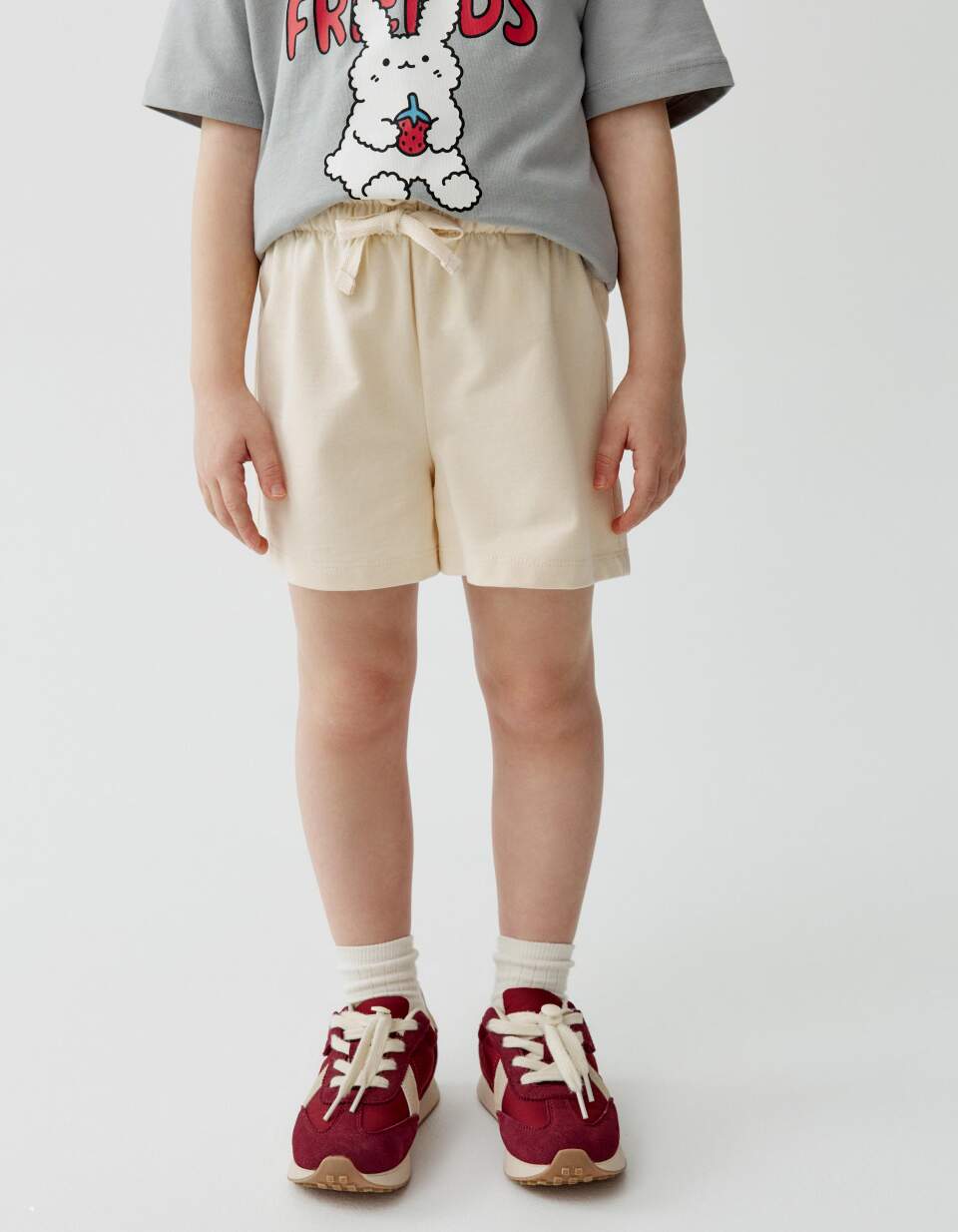 Трикотажные шорты для девочек