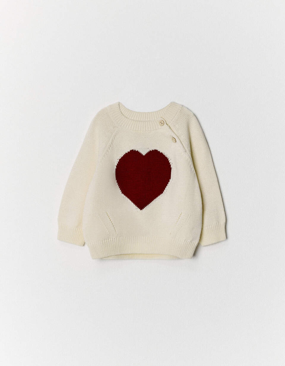 Вязаный джемпер оверсайз для малышей