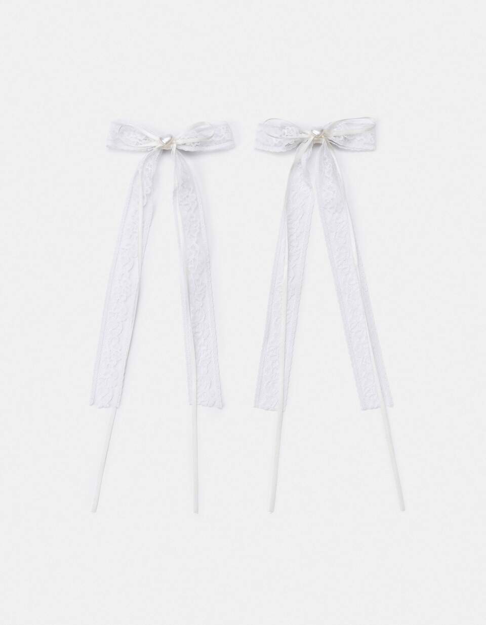 Набор заколок с бантиками для девочек, 2 шт.