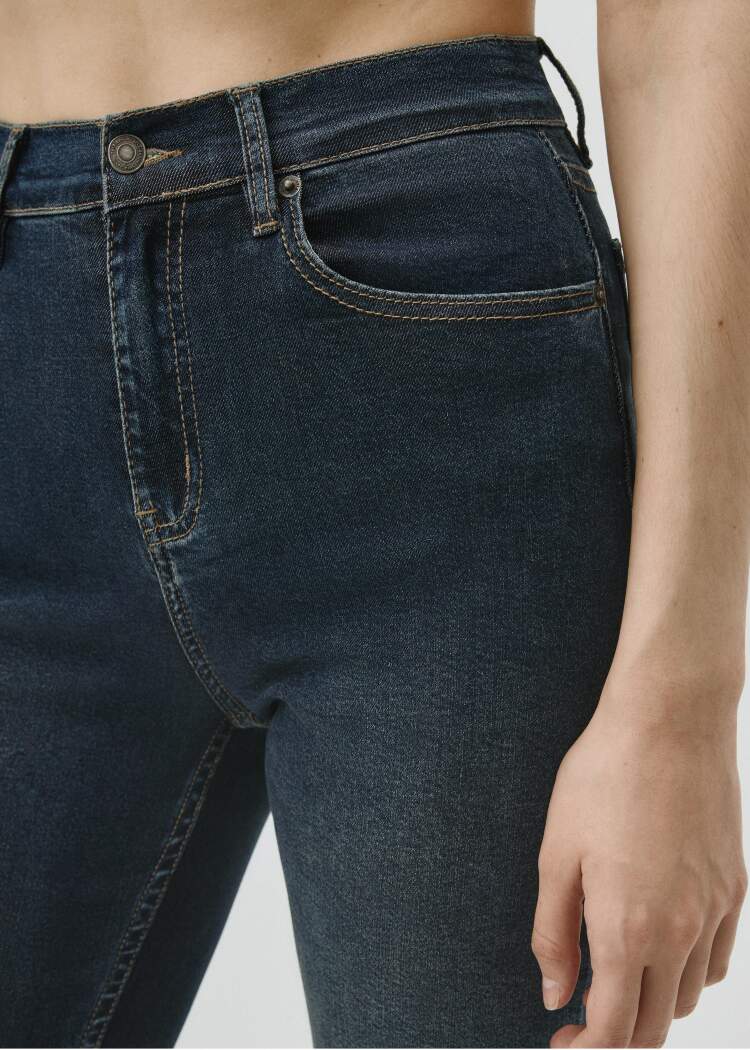 Джинсы FLARED SUPER SOFT с высокой посадкой 
