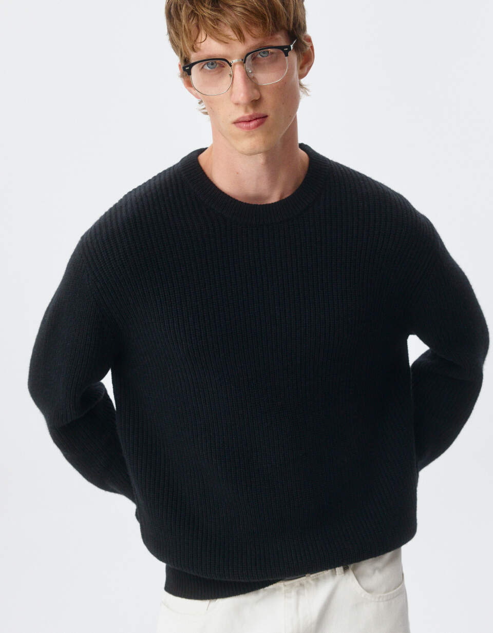 Свитер Regular fit из смесовой шерсти