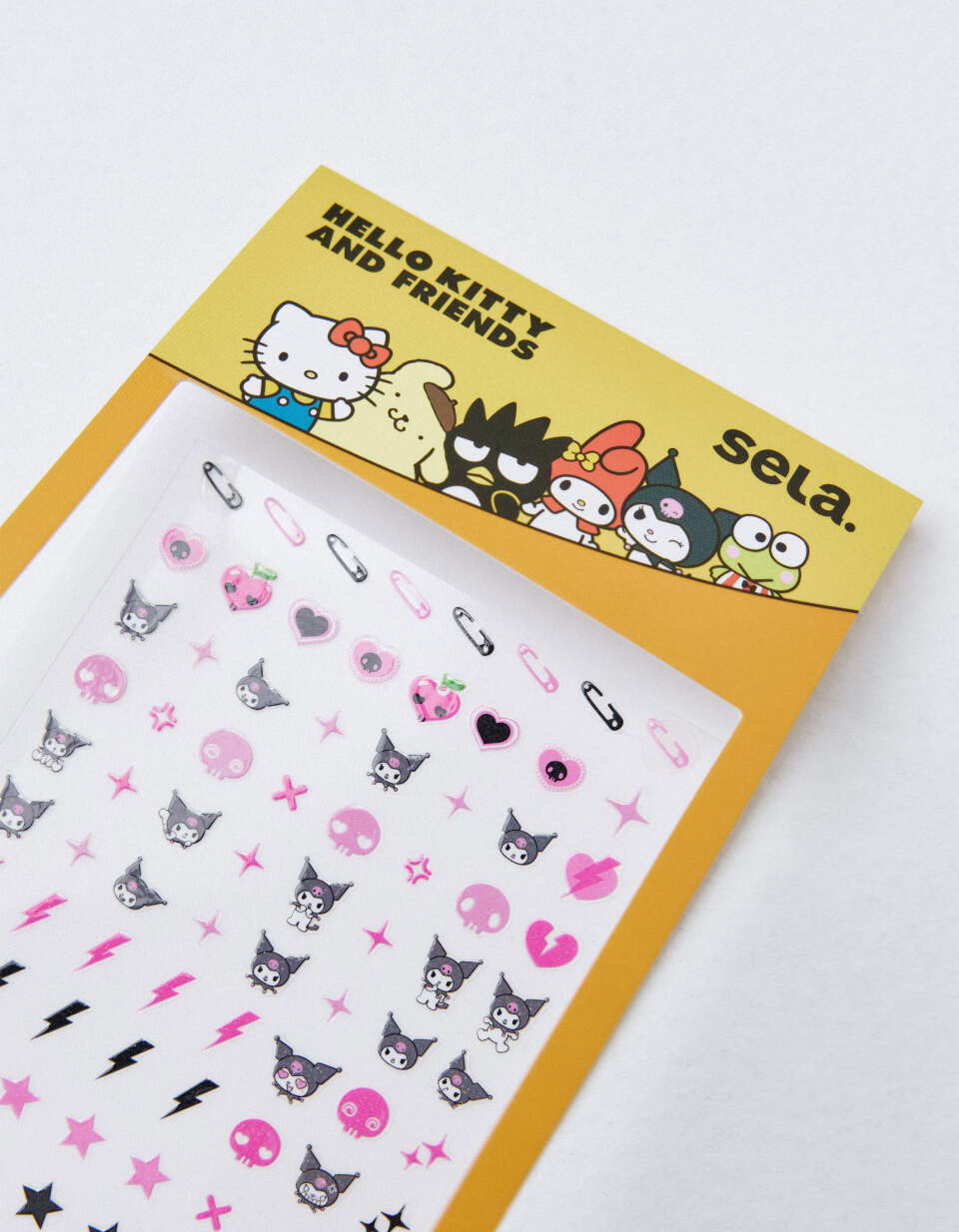 Набор наклеек для ногтей Kuromi детский