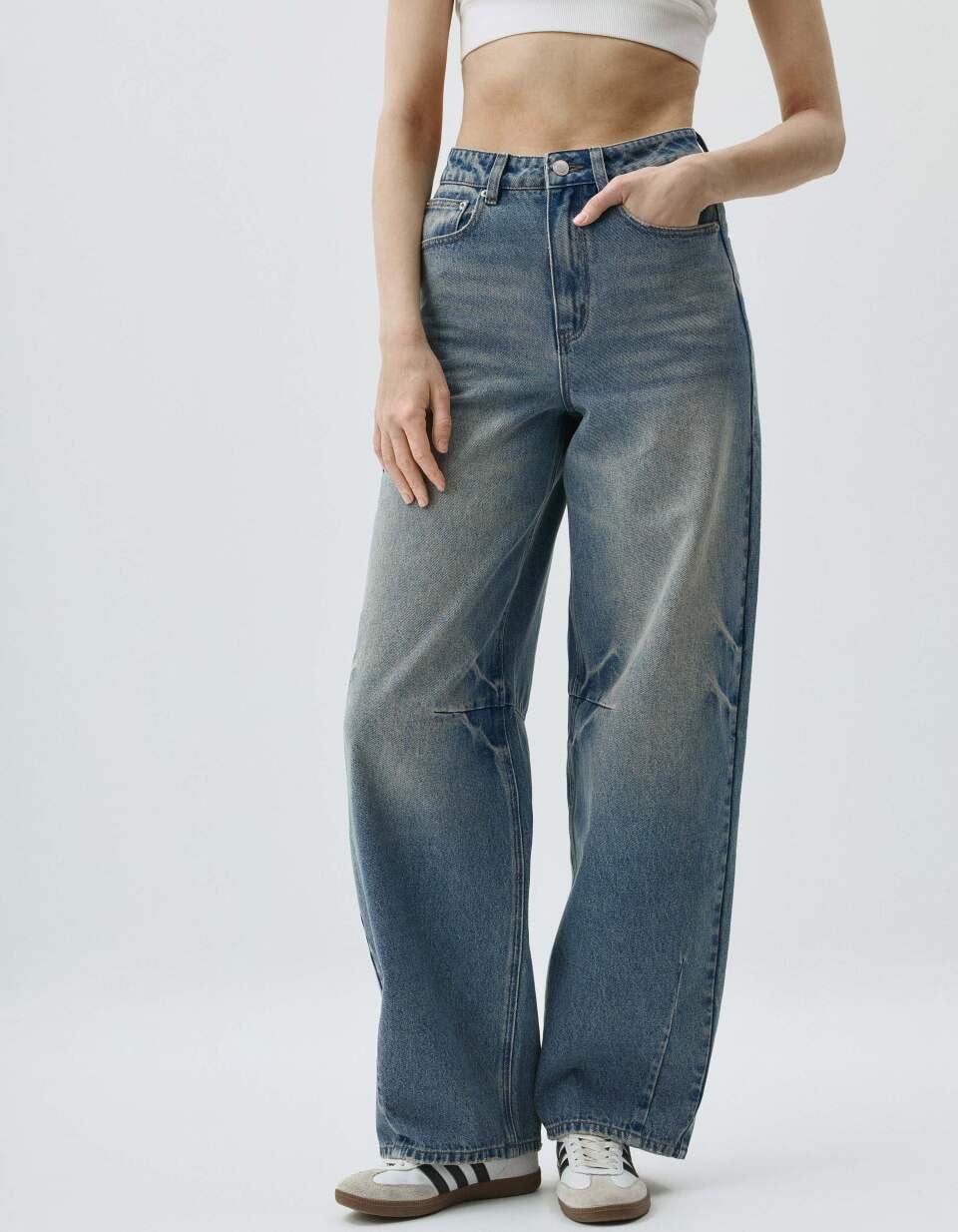 Джинсы Balloon fit tall
