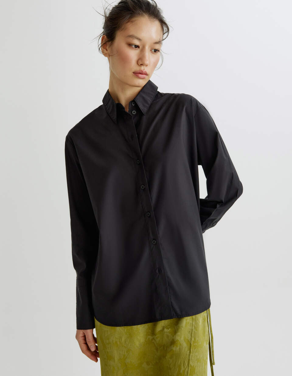 Рубашка из лиоцелла и хлопка